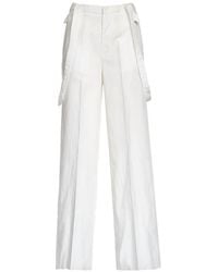 Dondup - Tecla Suspender-Detail Trousers - Lyst