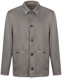 BOSS - Jacke Mit Aufgesetzten Taschen - Lyst