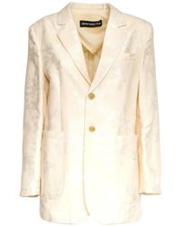 Department 5 - Floral Embroidered Blazer - Lyst