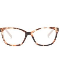 Prada - Tortoiseshell-Effect Square-Frame Glasses - Lyst