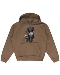 DENIM TEARS - X Arthur Jafa Graphic-Print Drawstring Hoodie - Lyst