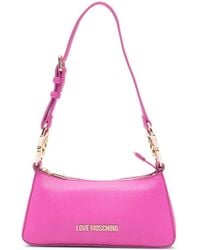 Love Moschino - Logo-Lettering Shoulder Bag - Lyst