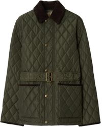 Burberry - Plumífero A Rombos - Lyst