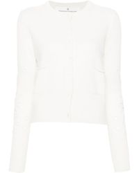 Ermanno Scervino - Broderie-anglaise Cashmere Cardigan - Lyst