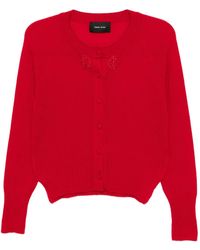 Simone Rocha - Verzierter Kaschmircardigan - Lyst