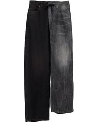 Balenciaga - Asymmetrische Jeans - Lyst