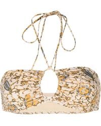 Ulla Johnson - Bikinitop Met Citrusprint - Lyst