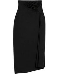 IRO - Elyris Gedrapeerde Maxi-Rok - Lyst