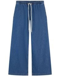 Tommy Hilfiger - Drawstring Wide-Leg Jeans - Lyst