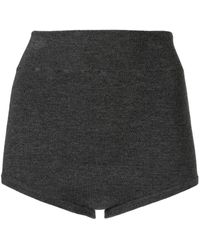Cashmere In Love - Felix Knitted High-waist Shorts - Lyst