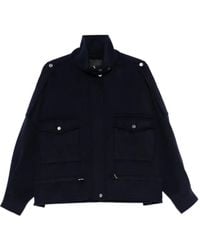 Pinko - Giacca Con Tasche E Bottoni - Lyst