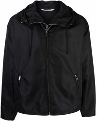 Valentino Garavani - Dual Zip-detail Hooded Short Jacket - Lyst