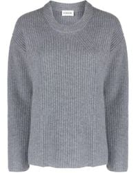 P.A.R.O.S.H. - Ribbed-Knit Cashmere Jumper - Lyst