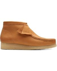 Clarks - Wallabee レザーシューズ - Lyst
