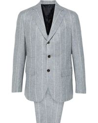 Eleventy - Completo Due Pezzi A Righe - Lyst