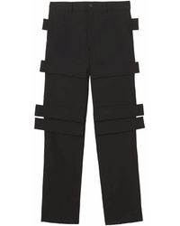 Burberry - Panel-Detail Cargo Trousers - Lyst