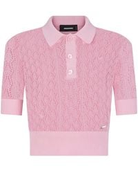 DSquared² - Cropped Top - Lyst