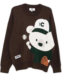 Chocoolate - Jersey con oso estampado - Lyst