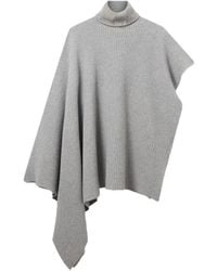 Stella McCartney - Wool And Cashmere Blend Poncho - Lyst