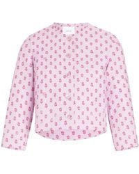 Patou - Floral-Print Quilted Jacket - Lyst
