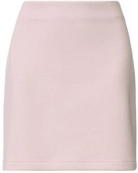 Fabiana Filippi - Elasticated-Waistband Mini Skirt - Lyst