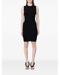 Emporio Armani - Robe Sans Manches À Motif Monogrammé - Lyst
