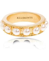 AllSaints - Nellie Ring Set - Lyst