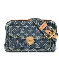 louis vuitton denim belt bag