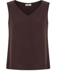 Herno - Resort V-Neck Top - Lyst