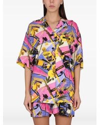 Palm Angels - Miami Mix Print Shirt - Lyst