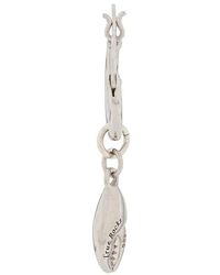 True Rocks - Crab Claw Hoop Earring - Lyst