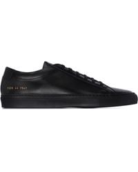 Common Projects - Leather Sneakers - Lyst