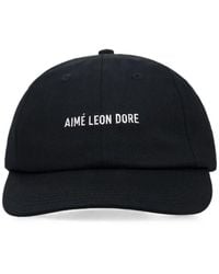 Aimé Leon Dore - Logo-Embroidered Cotton Baseball Cap - Lyst