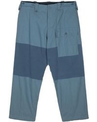 Yohji Yamamoto - Tapered Cotton Cargo Trousers - Lyst