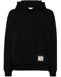 Laneus - Destroyed Boxy-Fit Hoodie - Lyst