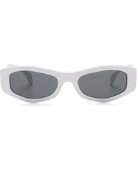 Versace - Rectangle-Frame Sunglasses - Lyst