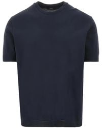 Herno - Cotton Jersey T-Shirt - Lyst