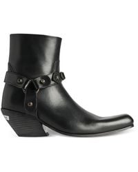 Balenciaga - Memphis Bootie With Harness - Lyst