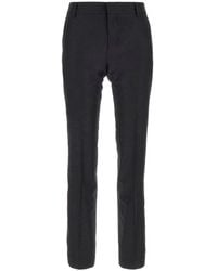 Ami Paris - Pantalones de vestir lisos - Lyst
