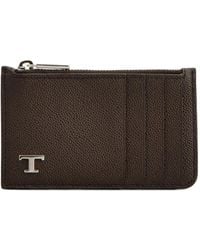 Tod's - Leather Card Holder - Lyst
