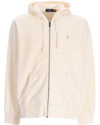 Polo Ralph Lauren - Logo-Embroidered Cotton Zip-Up Jacket - Lyst
