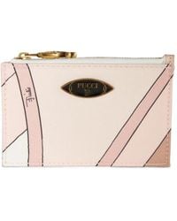 PUCCI - Iride-Print Card Holder - Lyst