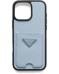 Prada - Textured Iphone 16 Pro Max Case - Lyst