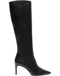 Stuart Weitzman - Knee-High Pointed-Toe Boots - Lyst