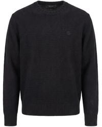 Gucci - Pull À Logo Gg Brodé En Laine - Lyst