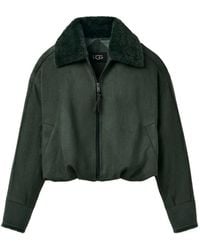 UGG - Coleta Bubble Faux-Suede Jacket - Lyst