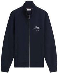Tommy Hilfiger - Zip-Up Bomber Jacket - Lyst