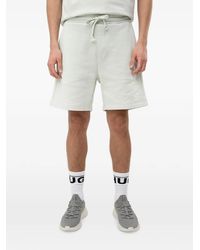 HUGO - Drawstring-Waist Logo-Print Shorts - Lyst