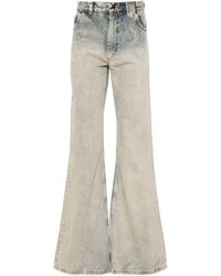 Egonlab - Stonewashed Wide-leg Jeans - Lyst
