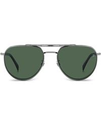 David Beckham - Clip-On Pilot-Frame Sunglasses - Lyst